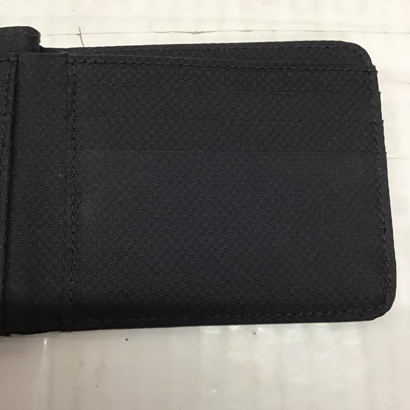 ザノースフェイス THE NORTH FACE 財布 二つ折り NM82339 シャトルカードワレット ロゴ、文字 黒 / ブラック /  メンズ USED 古着 中古 10116459