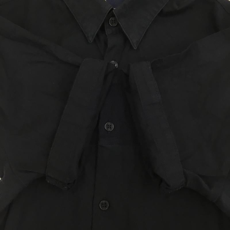 フレッドペリー FRED PERRY シャツ、ブラウス 半袖 S ロゴ、文字 黒 / ブラック /  メンズ USED 古着 中古 10133773