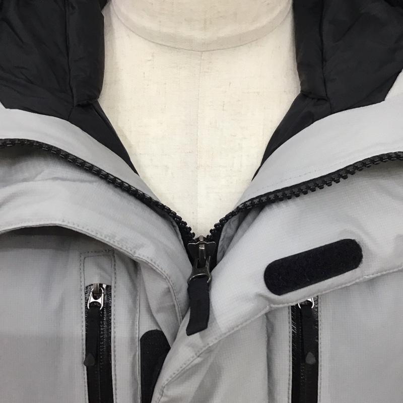 ザノースフェイス THE NORTH FACE ジャケット、上着 ジャンパー、ブルゾン nd92240 ダウンジャケットバルトロライトジャケット ジップアップジャケット アウター L ロゴ、文字 灰 / グレー /  メンズ USED 古着 中古 10121042