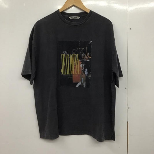 メイソンプリンス MASONPRINCE Tシャツ 半袖 4 プリント チャコールグレー / チャコールグレー /  メンズ USED 古着 中古 10146516