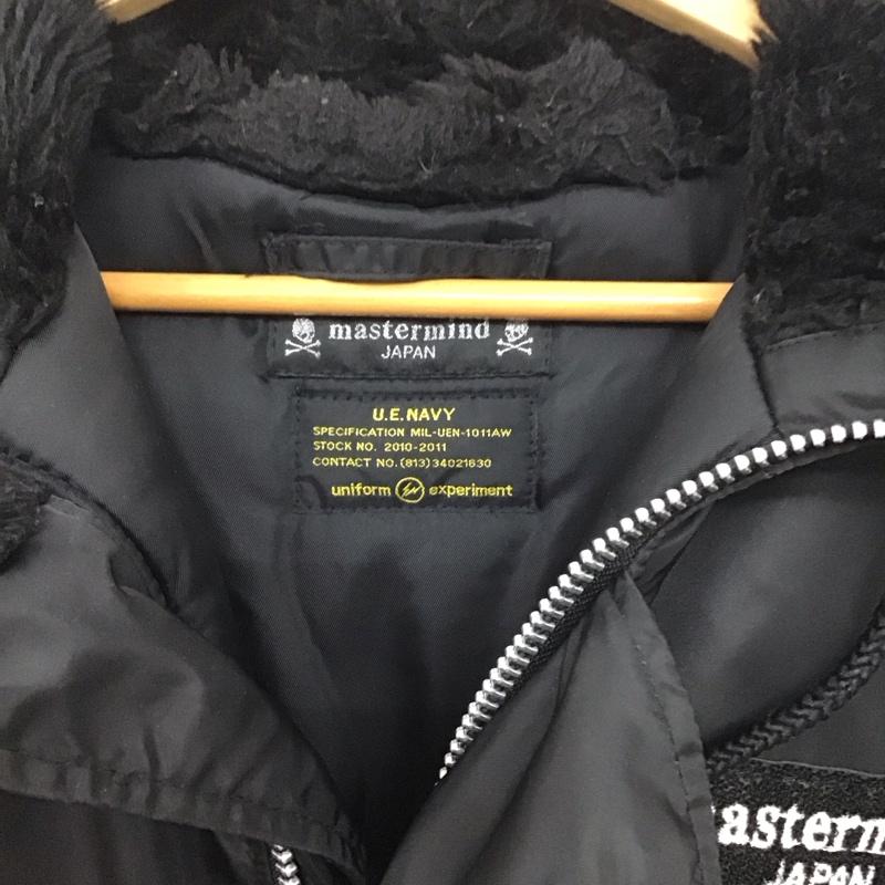 マスターマインド mastermind JAPAN ジャケット、上着 ジャンパー、ブルゾン ue-101097 N3B ユニフォームエクスペリメント アルファ アウター 3 ロゴ、文字 黒 / ブラック /  メンズ USED 古着 中古 10137215