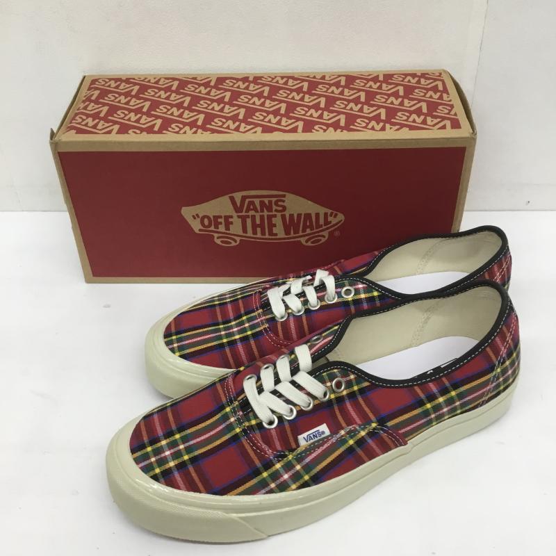 バンズ VANS スニーカー スニーカー VN0A5KX4RGR1 Authentic44D 28.5cm チェック 赤 / レッド /  メンズ USED 古着 中古 10109015