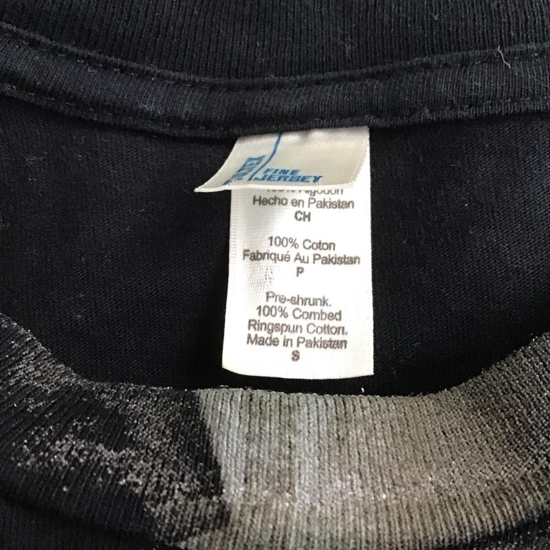 古着 USED Tシャツ 半袖 半袖シャツ カラーシャツ 半袖カットソー バンドTシャツ S プリント 黒 / ブラック /  メンズ USED 古着 中古 10124594