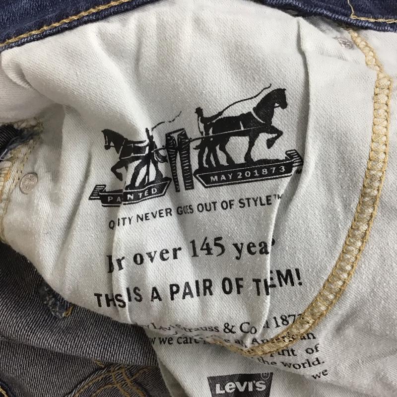 リーバイストラウスアンドコー Levi Strauss & co. パンツ デニム、ジーンズ デニムパンツ スリムパンツ カジュアルパンツ ストレッチパンツ 36 無地 インディゴ / インディゴ /  メンズ USED 古着 中古 10126827