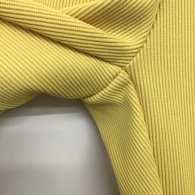 ローリーズファーム LOWRYS FARM パンツ ワークパンツ、ペインターパンツ ストレッチカットイージーパンツ カジュアルパンツ FREE 無地 黄 / イエロー /  レディース USED 古着 中古 10142712