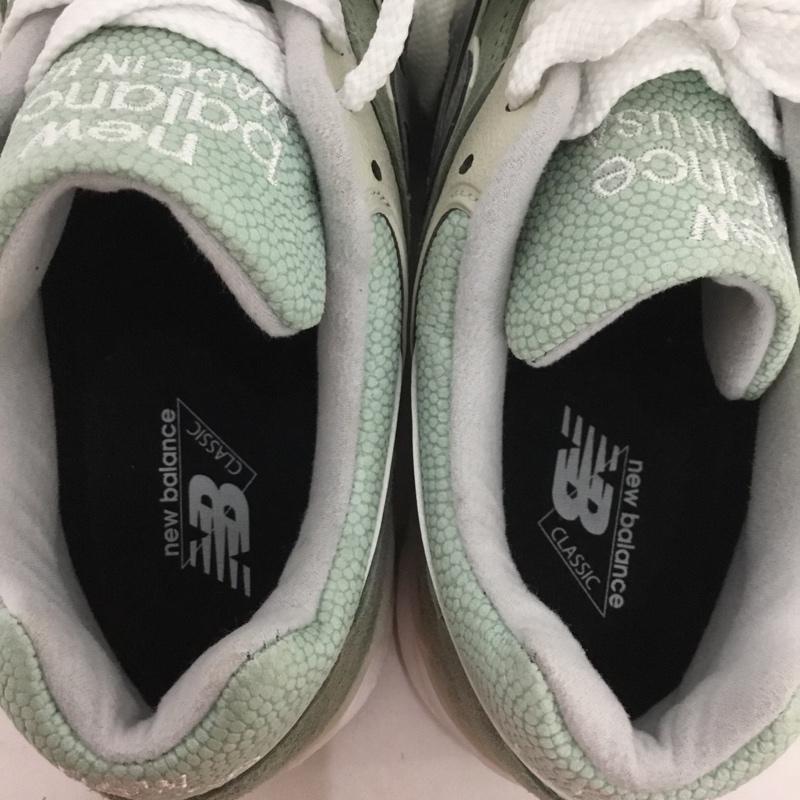 ニューバランス New Balance スニーカー スニーカー M997SOB USA製 26.5cm 26.5cm ロゴ、文字 薄緑 / ライトグリーン /  メンズ USED 古着 中古 10136286