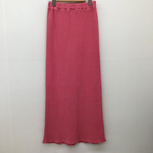 フリークスストア FREAK S STORE スカート ロングスカート 222-3197 FREE  桃 / ピンク /  レディース USED 古着 中古 10139900
