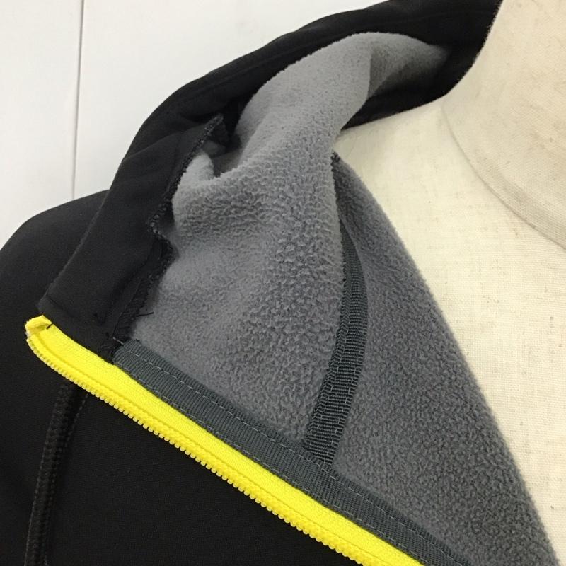 古着 USED ジャケット、上着 ジャケット、ブレザー therewathletics gore-tex windstopper ジップアップパーカー ジップアップジャケット 2 ロゴ、文字 黒 / ブラック /  メンズ USED 古着 中古 10119209