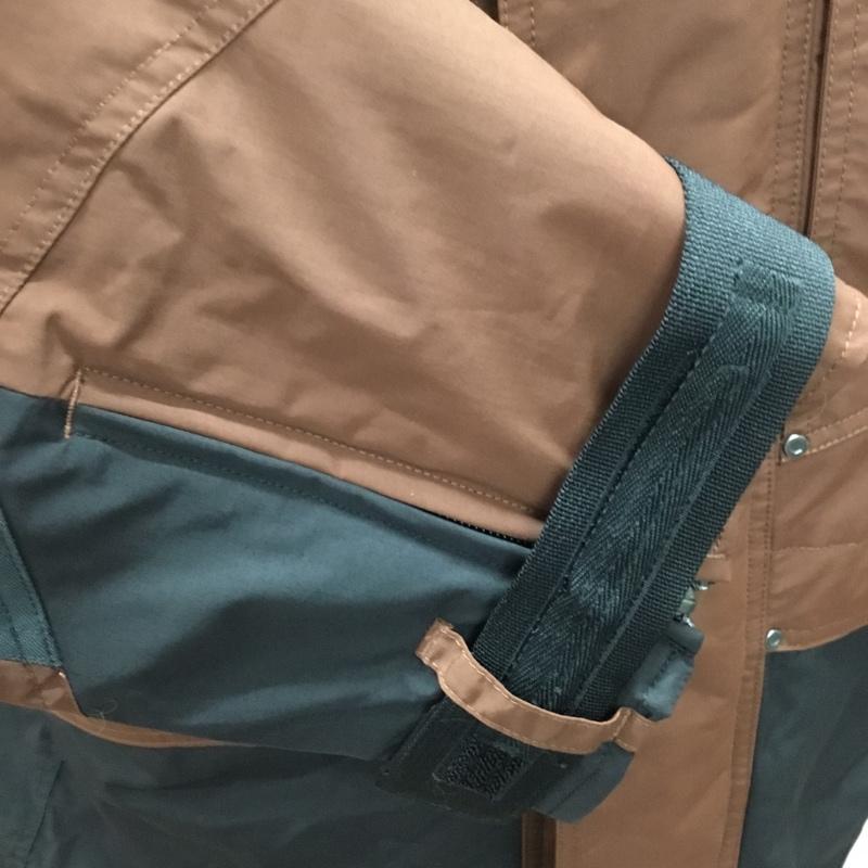 ザノースフェイス THE NORTH FACE ジャケット、上着 ジャンパー、ブルゾン ny52203i 22AW SteepTechPaddedApogeeJacket マウンテンパーカ Supreme×THENORTHFACE XL ロゴ、文字 黒 / ブラック / X 茶 / ブラウン /  メンズ USED 古着 中古 10117091