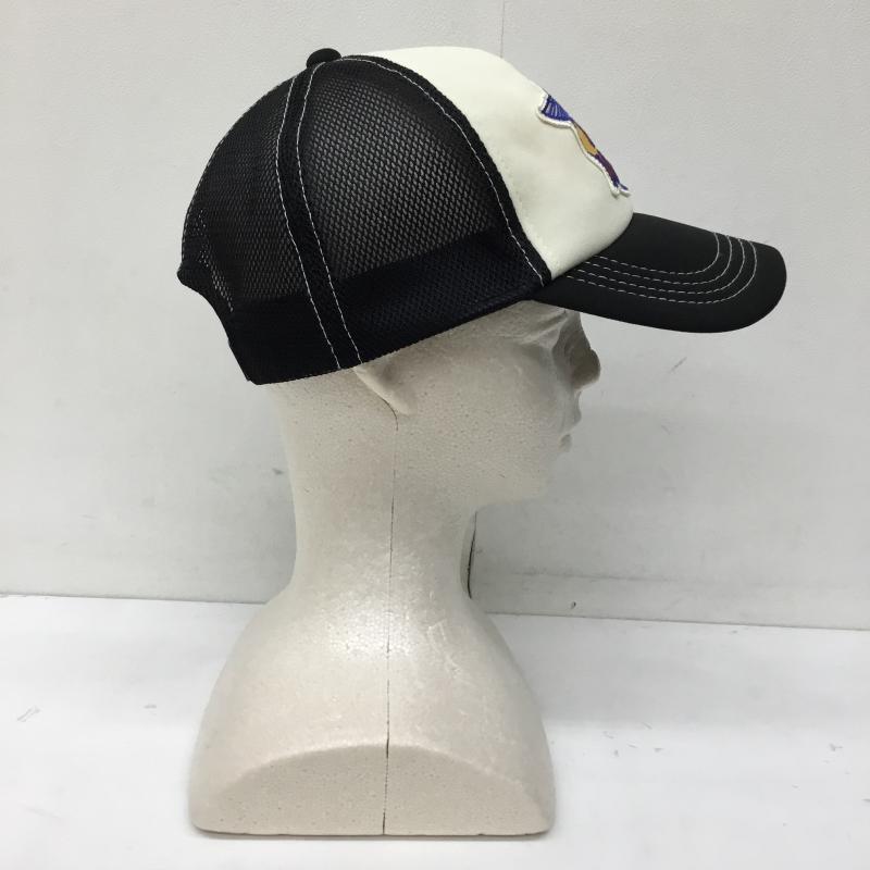 ザリアルマッコイズ THE REAL McCOY S 帽子 キャップ FREE ロゴ、文字 黒 / ブラック / X 黄 / イエロー / X 赤 / レッド / X 青 / ブルー /  メンズ USED 古着 中古 10140576