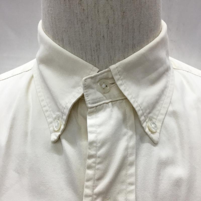 ラルフローレン RALPHLAUREN シャツ、ブラウス 長袖 長袖シャツ カラーシャツ 長袖カットソー ボタンダウンシャツ ロゴ、文字 オフホワイト / オフホワイト /  メンズ USED 古着 中古 10113284