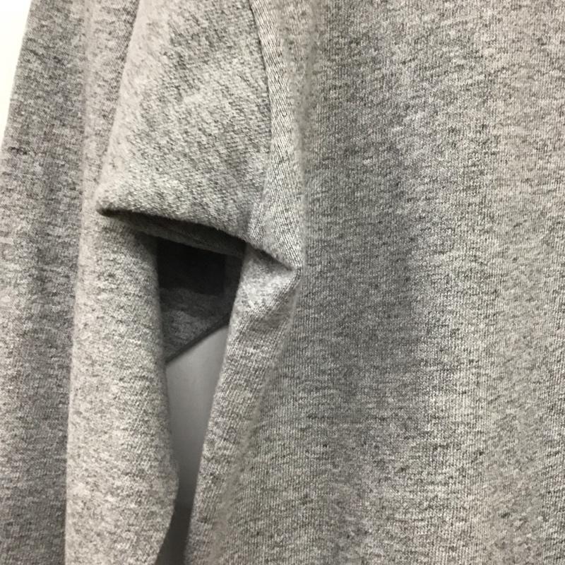 チャンピオン Champion カットソー 長袖 長袖カットソー 無地カットソー クルーネック M 無地 灰 / グレー /  メンズ USED 古着 中古 10141644