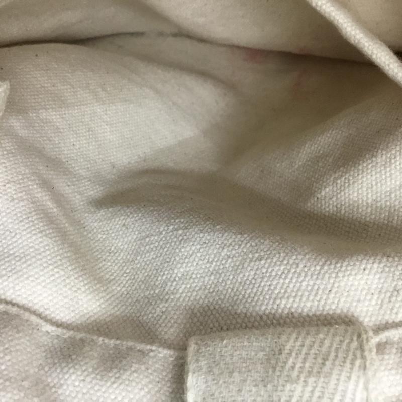 ザノースフェイス THE NORTH FACE トートバッグ トートバッグ Utility Tote オーガニックコットン 2WAY ショルダー ロゴ、文字 アイボリー / アイボリー / X 黒 / ブラック /  メンズ USED 古着 中古 10147141