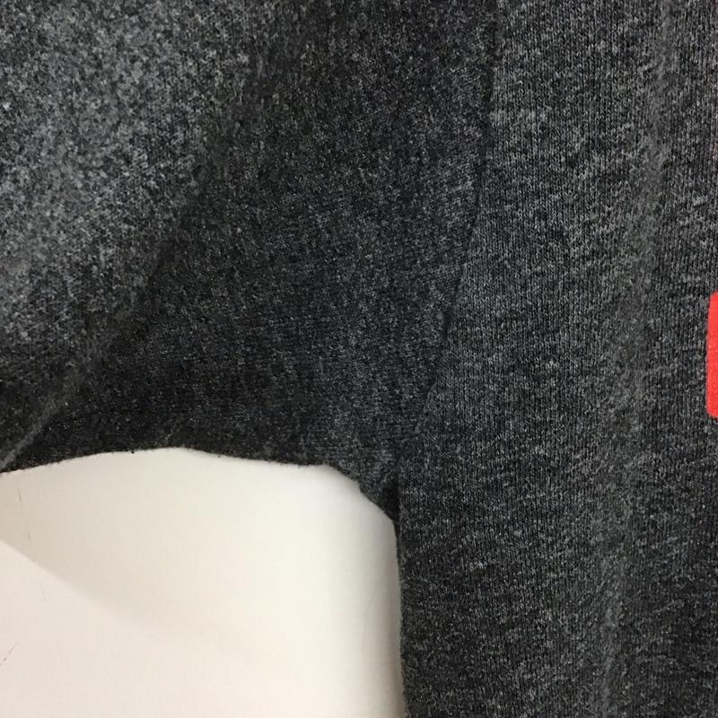 チャンピオン Champion Tシャツ 半袖 半袖カットソー プリントTシャツ クルーネックカットソー L ロゴ、文字 灰 / グレー /  メンズ USED 古着 中古 10140660