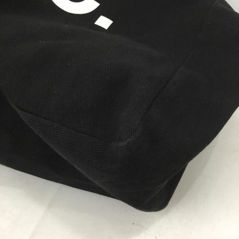 アーペーセー A.P.C. トートバッグ トートバッグ ロゴ、文字 黒 / ブラック /  メンズ USED 古着 中古 10138119