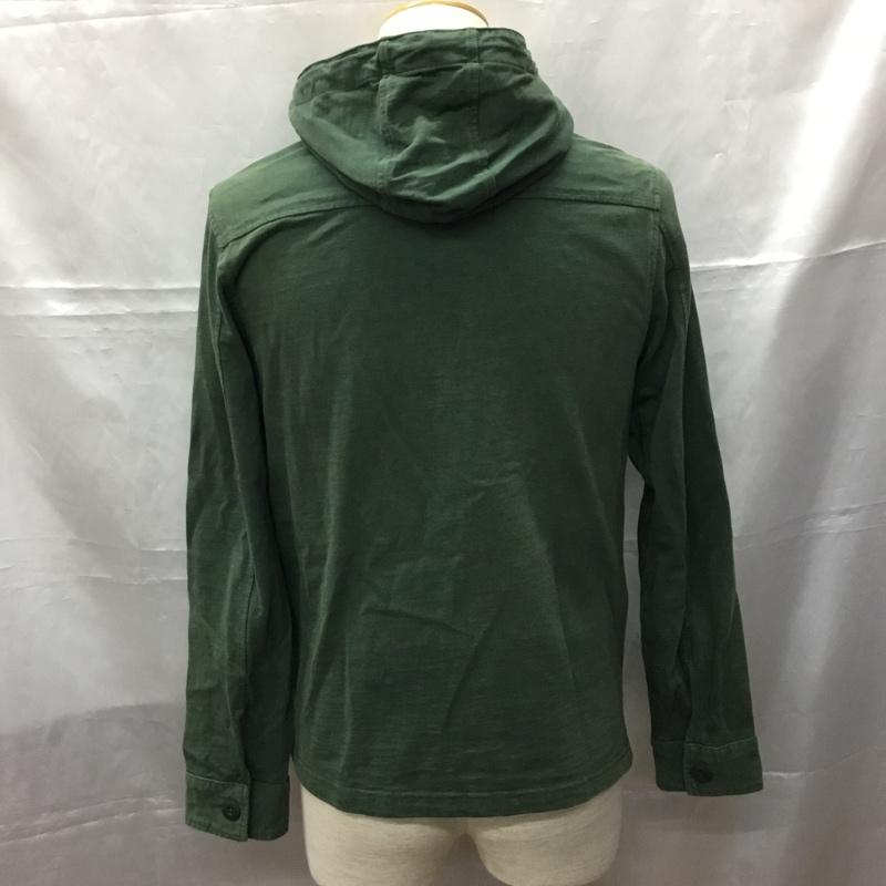 グリーンレーベルリラクシング green label relaxing ジャケット、上着 ジャンパー、ブルゾン 3227-186-0212 コットンマウンテンパーカー ジップアップジャケット アウター M 無地 緑 / グリーン /  メンズ USED 古着 中古 10108757