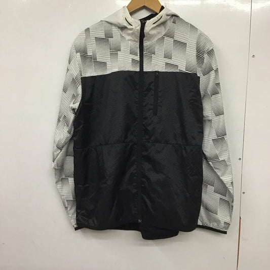 ナイキ NIKE ジャケット、上着 ジャンパー、ブルゾン 727578-100 ナイロンジャケット ジップアップパーカー アウター M ロゴ、文字 白 / ホワイト / X 黒 / ブラック /  メンズ USED 古着 中古 10136728