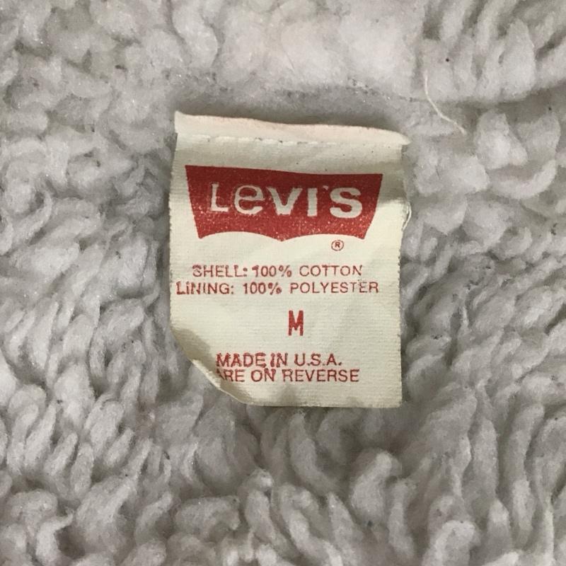 リーバイス Levi s ジャケット、上着 ジャケット、ブレザー デニムジャケット カラージャケット 長袖ジャケット ブルゾン M 無地 インディゴ / インディゴ /  メンズ USED 古着 中古 10124803