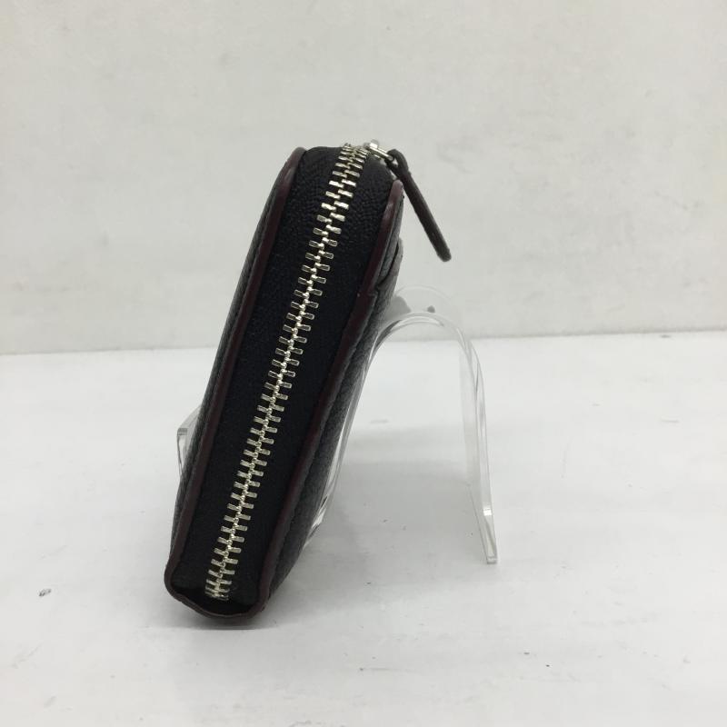 ユーズドクロージング used clothes 財布 コンパクト財布 GANZO 鹿革 無地 黒 / ブラック /  メンズ USED 古着 中古 10112614