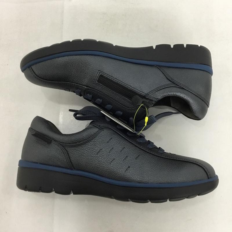 ヨネックス YONEX スニーカー スニーカー SHW-LC92 パワークッション 24.5cm ウォーキングシューズ 箱有 24.5cm ロゴ、文字 黒 / ブラック / X 紺 / ネイビー /  レディース USED 古着 中古 10147940