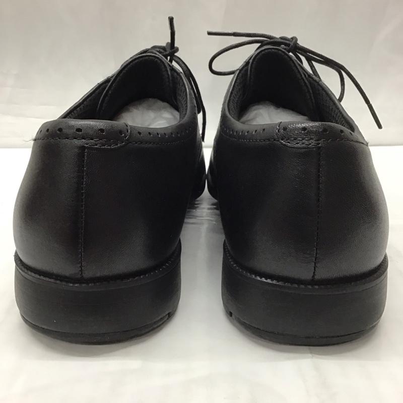 アシックス ASICS 革靴 革靴 TU-7774 texcy luxe ストレートチップ 箱有 25.5cm 25.5cm 無地 黒 / ブラック /  メンズ USED 古着 中古 10111733