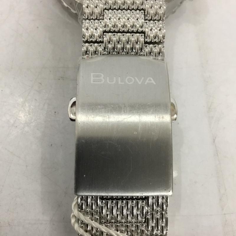 ブローバ BULOVA 腕時計 アナログ（クォーツ式） 96K101 クロノグラフC 箱有 ロゴ、文字 銀 / シルバー /  メンズ USED 古着 中古 10133892