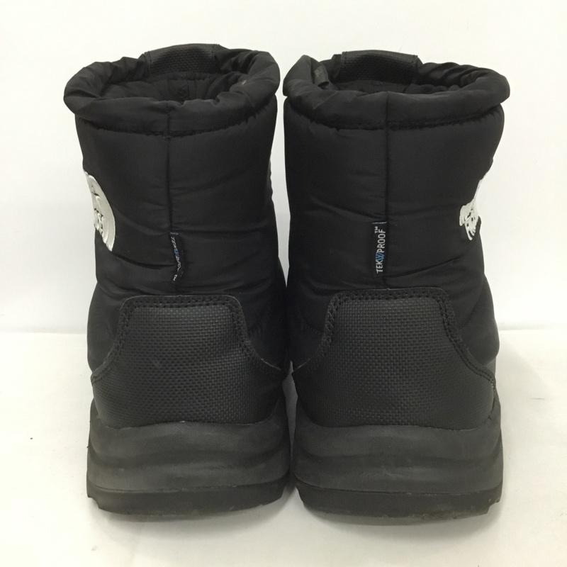 ザノースフェイス THE NORTH FACE アウトドアシューズ アウトドアシューズ NF52485 ヌプシ ブーティ ウォータープルーフ 28cm 28.0cm ロゴ、文字 黒 / ブラック /  メンズ USED 古着 中古 10134275