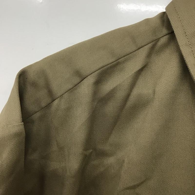 ディッキーズ Dickies シャツ、ブラウス 長袖 長袖シャツ 無地シャツ カラーシャツ L 無地 ベージュ / ベージュ /  メンズ USED 古着 中古 10132332