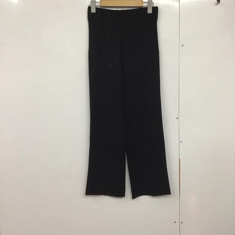 ミラオーウェン Mila Owen パンツ ワークパンツ、ペインターパンツ ワークパンツ ワイドパンツ カジュアルパンツ ストレッチパンツ 0 無地 黒 / ブラック /  レディース USED 古着 中古 10142469