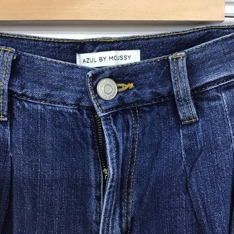 アズールバイマウジー AZUL BY MOUSSY パンツ デニム、ジーンズ M 無地 青 / ブルー /  レディース USED 古着 中古 10150537