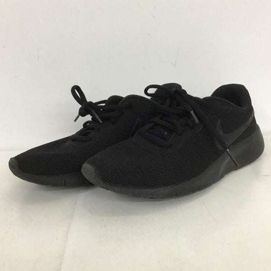 ナイキ NIKE スニーカー スニーカー 818381-001 タンジュン GS 24cm 24.0cm ロゴ、文字 黒 / ブラック /  レディース USED 古着 中古 10133908