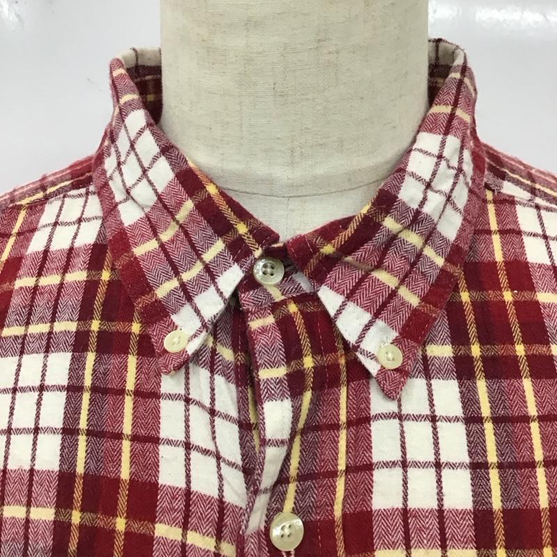 チャップス CHAPS シャツ、ブラウス 長袖 長袖シャツ カラーシャツ ポケットシャツ 長袖カットソー チェックシャツ L チェック マルチカラー / マルチカラー /  メンズ USED 古着 中古 10118281