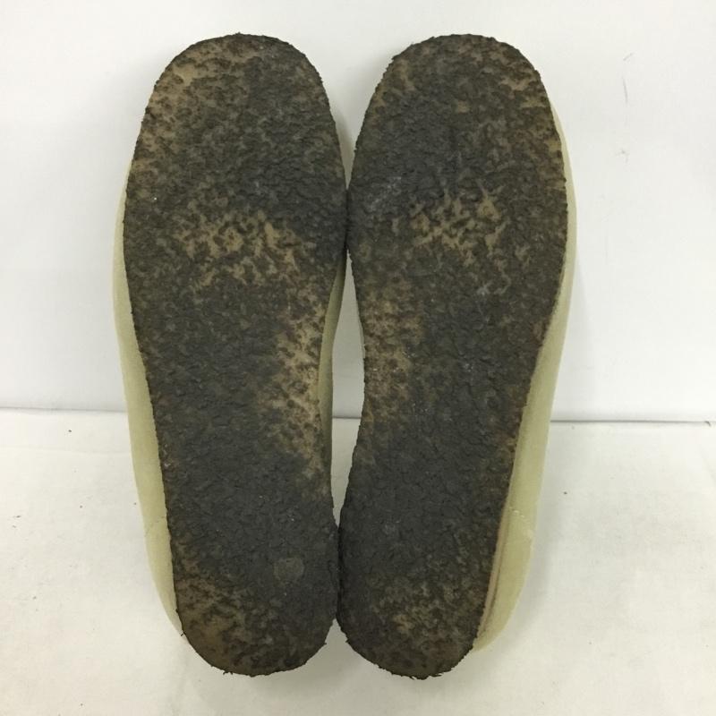 クラークス Clarks ブーツ ショートブーツ 61284821 ワラビー UK7.5 US8.5 US：8.5 無地 ベージュ / ベージュ /  メンズ USED 古着 中古 10148646