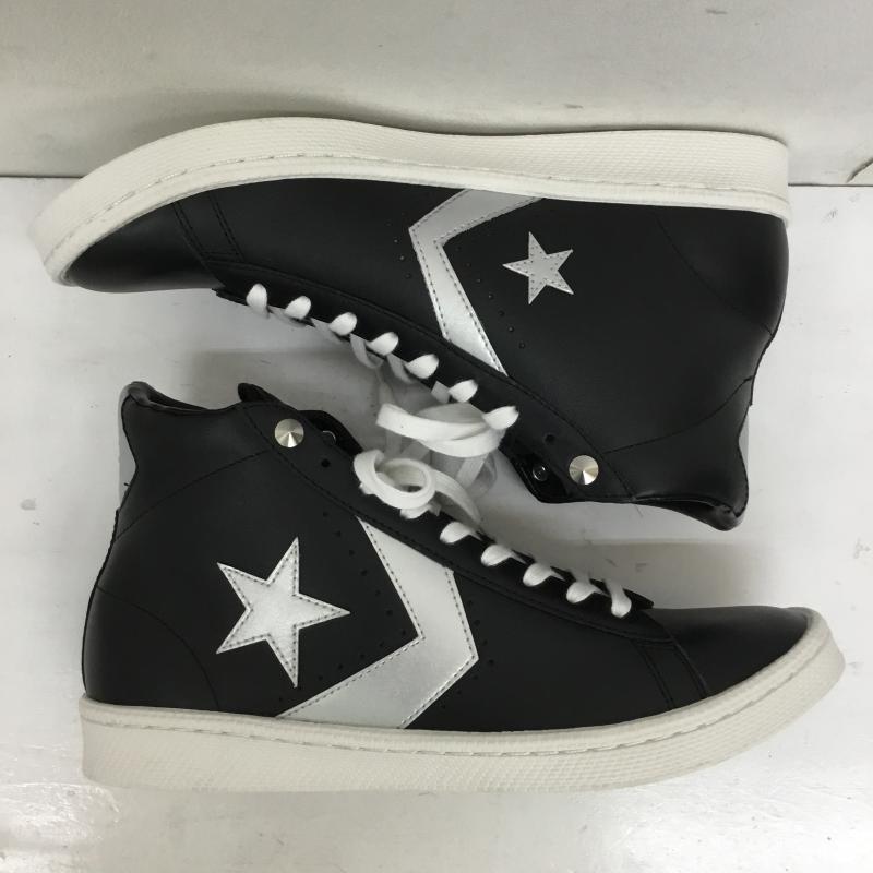 コンバース CONVERSE スニーカー スニーカー 34200960 PRO LEATHER HI MASTERMINDコラボ 28.0cm ロゴ、文字 黒 / ブラック / X 銀 / シルバー /  メンズ USED 古着 中古 10143892