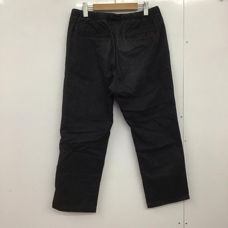 グラミチ GRAMICCI パンツ ワークパンツ、ペインターパンツ 8817-fdj ニューナローパンツ ワイドパンツ L ロゴ、文字 黒 / ブラック /  メンズ USED 古着 中古 10147000