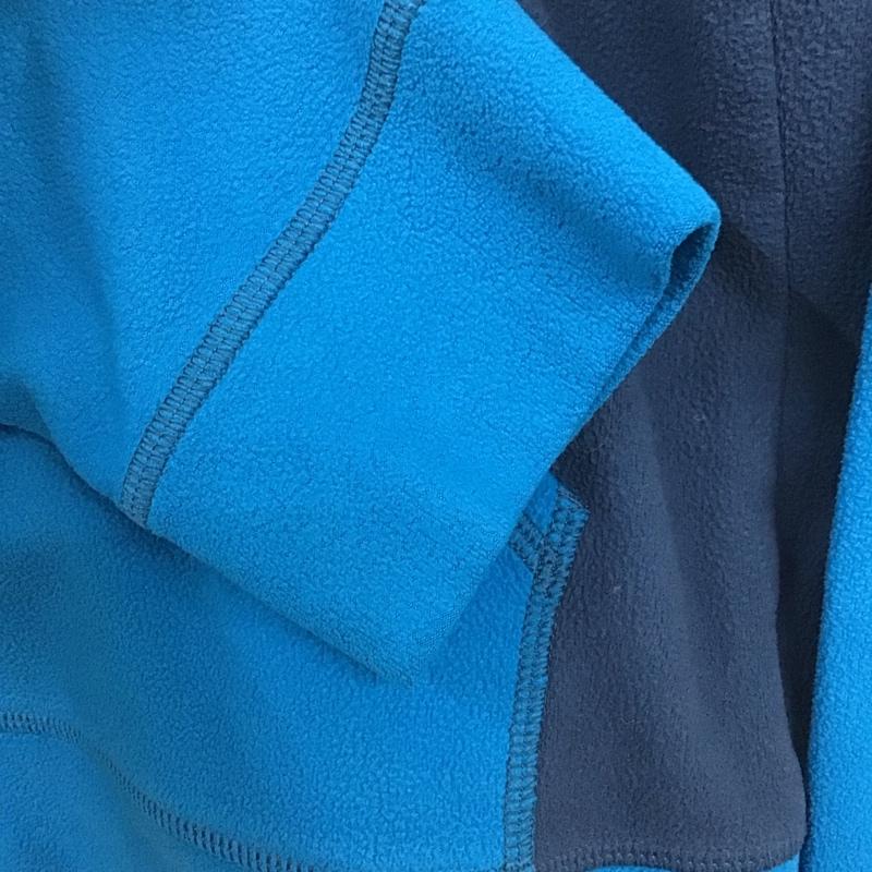 ザノースフェイス THE NORTH FACE ジャケット、上着 ジャケット、ブレザー ジップアップジャケット フリースジャケット アウター パーカー L ロゴ、文字 紺 / ネイビー /  ボーイズ USED 古着 中古 10128966