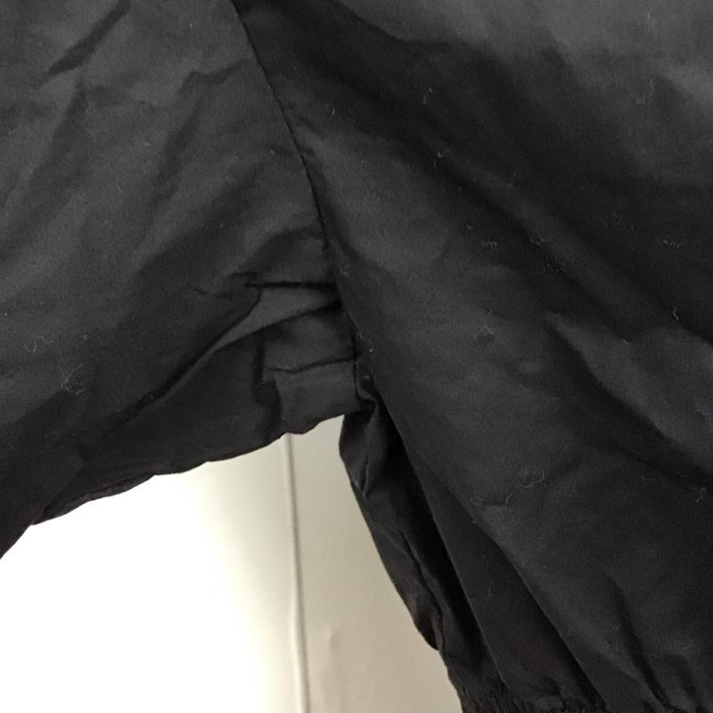 ザラ ZARA ワンピース ミニスカート 4786 103 800 長袖 チュニック レース L 無地 黒 / ブラック /  レディース USED 古着 中古 10120365