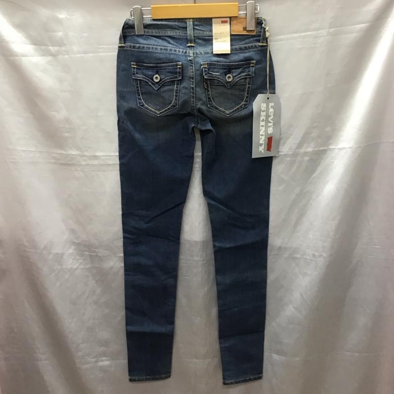 リーバイス Levi s パンツ デニム、ジーンズ W24/61cm Demi Curve 無地 水色 / ライトブルー /  レディース USED 古着 中古 10121955
