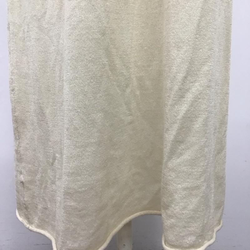 トゥデイフル TODAYFUL ワンピース ロングスカート 11820318 Soft Knit Dress ロングニットOP 長袖 タグ付き 36 無地 ベージュ / ベージュ /  レディース USED 古着 中古 10123037