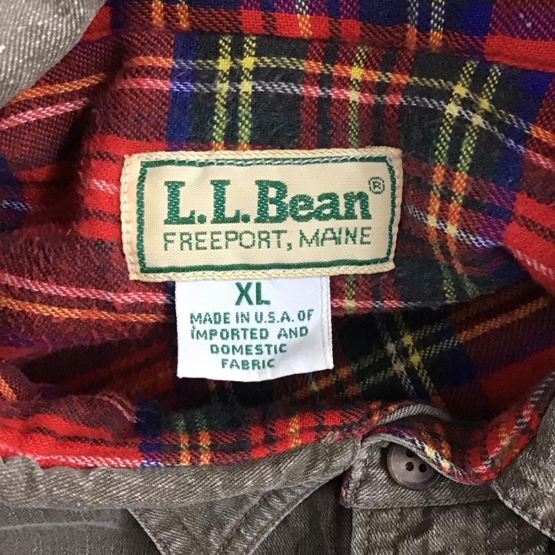 エルエルビーン L.L.Bean シャツ、ブラウス 長袖 70s XL 無地 マルチカラー / マルチカラー /  メンズ USED 古着 中古 10123330