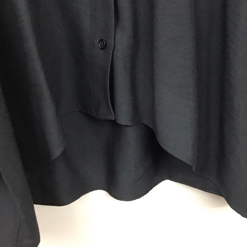 ザラ ZARA シャツ、ブラウス 長袖 無地 紺 / ネイビー /  レディース USED 古着 中古 10142768