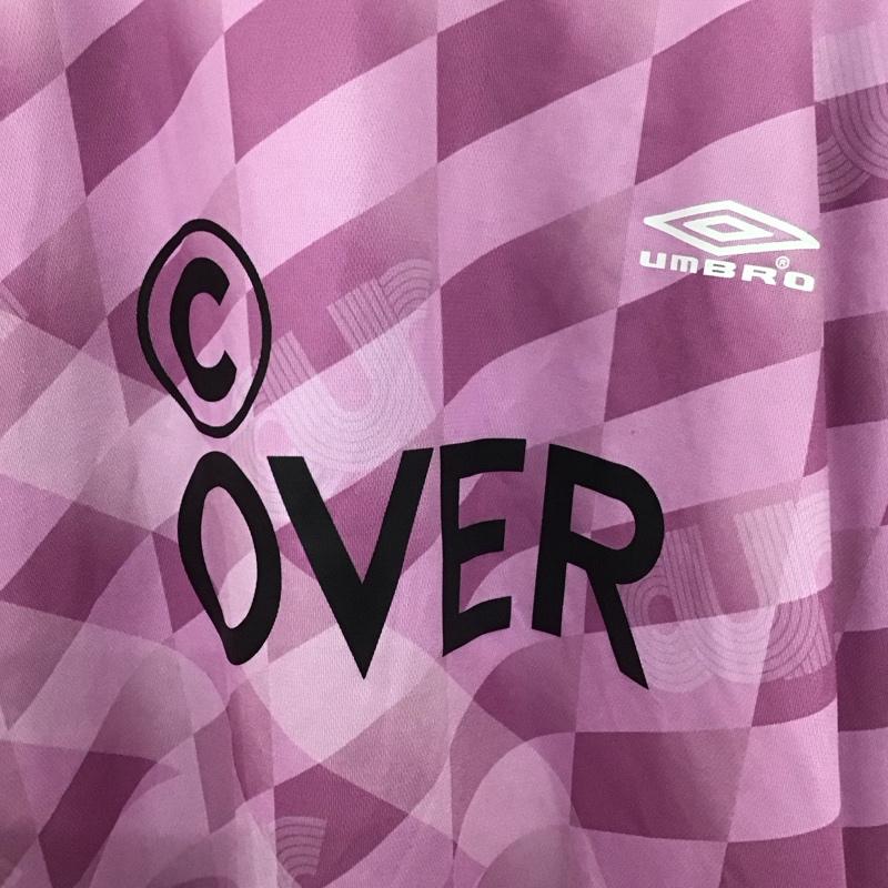 アンブロ UMBRO シャツ、ブラウス 半袖 半袖カットソー プリントTシャツ 半袖シャツ ユニフォーム M プリント 桃 / ピンク /  メンズ USED 古着 中古 10139300