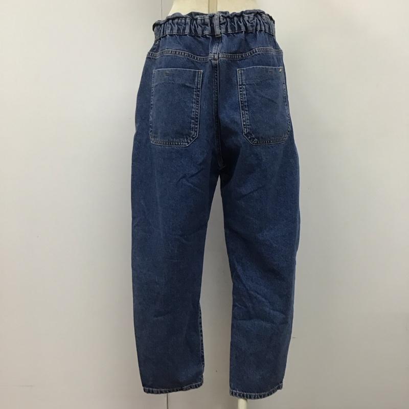 ザラ ZARA パンツ デニム、ジーンズ 5862 063 407 ハイライト 無地 青 / ブルー /  レディース USED 古着 中古 10109068
