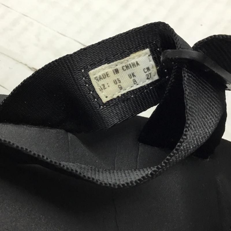 スイコック suicoke サンダル サンダル 27cm 27.0cm ロゴ、文字 黒 / ブラック /  メンズ USED 古着 中古 10122222