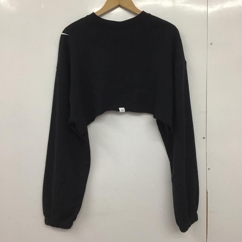 ナイキ NIKE トレーナー 長袖 FV7510-010 AS W NSW DANCE OS SHRUG BLACK/SAIL L 無地 黒 / ブラック /  レディース USED 古着 中古 10148629