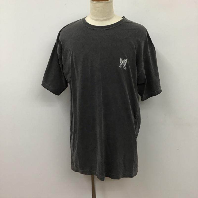 ニードルス Needles Tシャツ 半袖 XL 無地 チャコールグレー / チャコールグレー /  メンズ USED 古着 中古 10113978