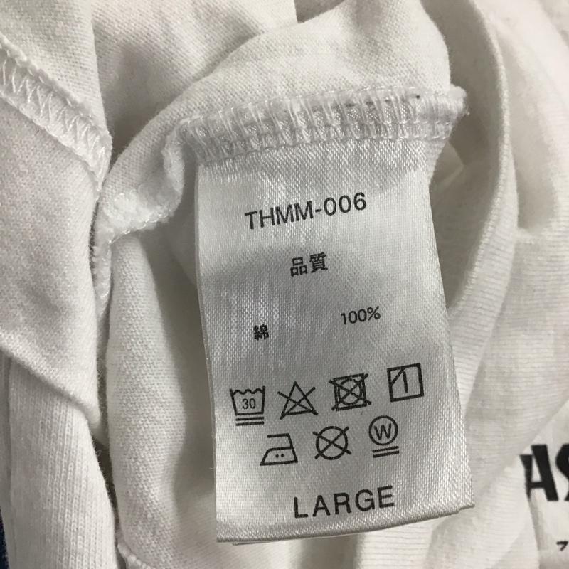 スラッシャー THRASHER Tシャツ 半袖 半袖カットソー プリントTシャツ クルーネックカットソー L プリント 白 / ホワイト /  メンズ USED 古着 中古 10124008
