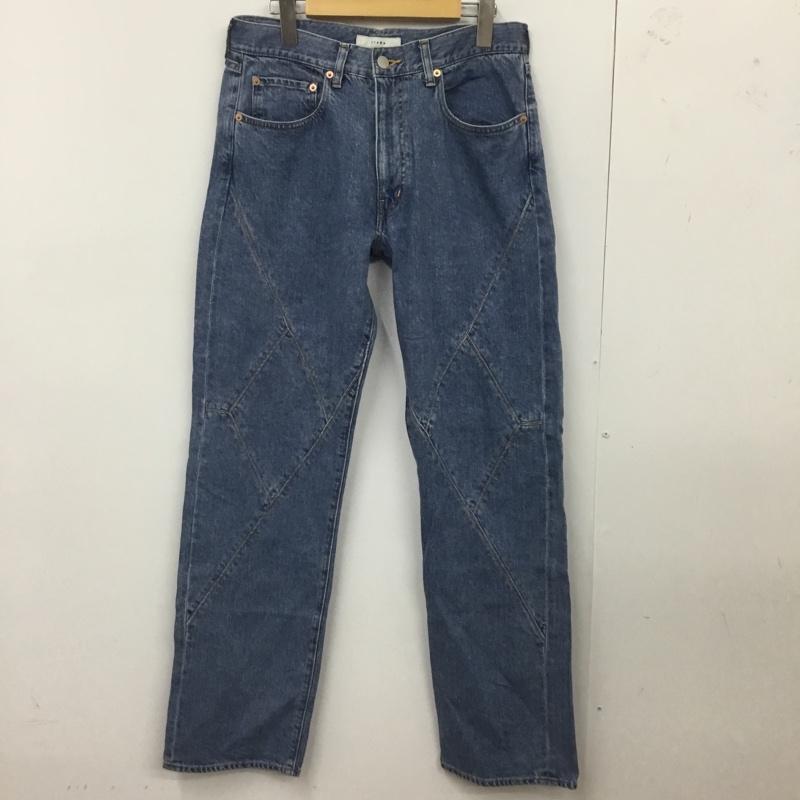 ジエダ Jieda パンツ デニム、ジーンズ jie-22w-pt05-b PANELDENIMPANTS デニムパンツ ストレートパンツ 2 刺繍 インディゴ / インディゴ /  メンズ USED 古着 中古 10120689