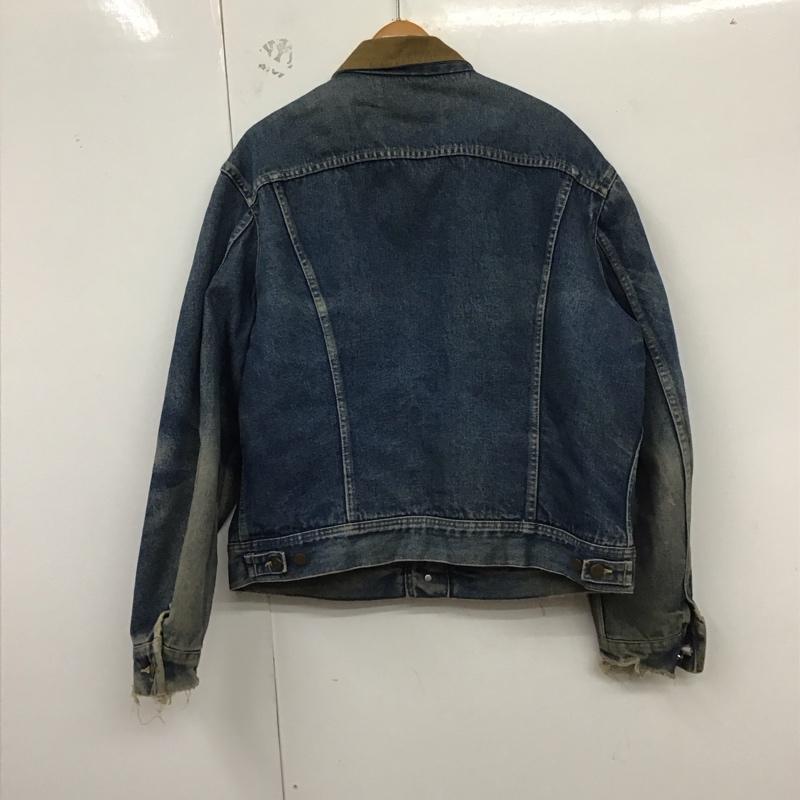 リー Lee ジャケット、上着 ジャケット、ブレザー デニムジャケット Gジャン アウター カジュアルジャケット sturmrider 70s～80s 46 無地 インディゴ / インディゴ /  メンズ USED 古着 中古 10130108
