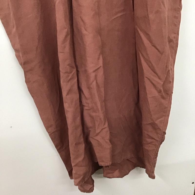 ザラ ZARA ワンピース ロングスカート 半袖ロングワンピース フレアスカート Vネック M 無地 マルチカラー / マルチカラー /  レディース USED 古着 中古 10149028